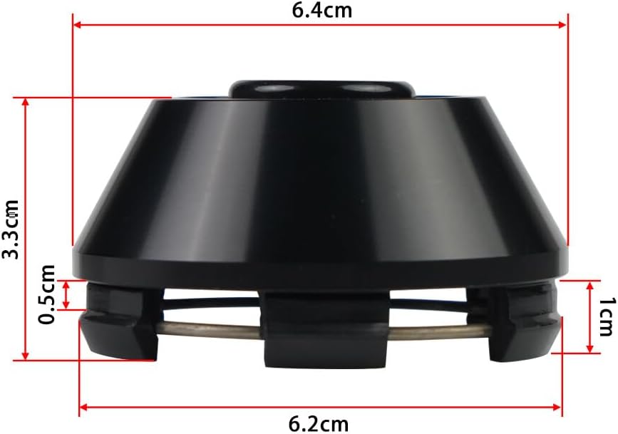 ya 4 8.24 baidi 4 Pcs 65MM 61MM 60MM Wheel Center Cap Cover for Rims HubCaps Cover Car Styling