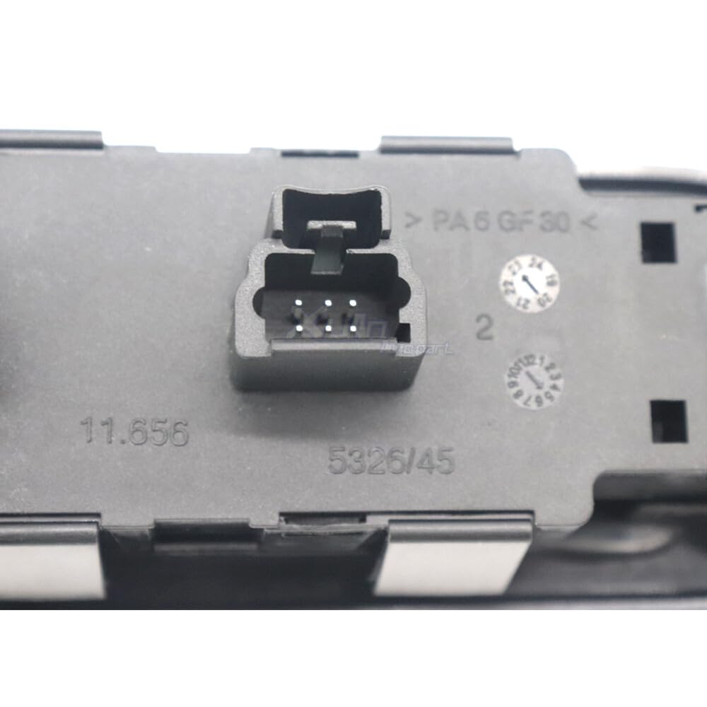 ya 9 10.24 for Peugeot 307 2000-2014 Hatchback Wagon CC 6554KT Master Power Window Switch