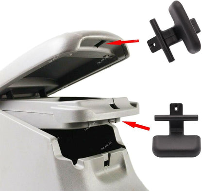 ya 5 8.10 Hood Release Handle Clip Set Fit for Hyundai Sonata 2009-2010 Black