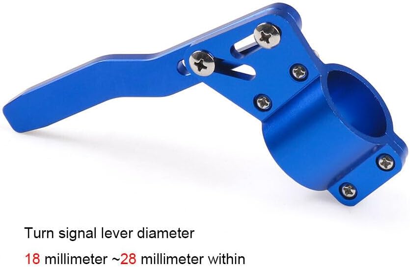 ya 5 8.10 Blue Steering Wheel Turn Signal Lever Position Up Turn Rod Extension Extender
