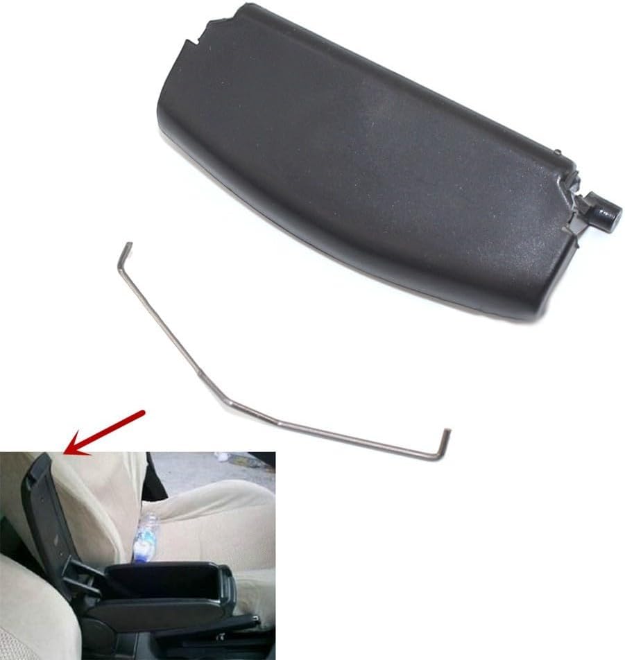 ya 4 8.14 Daily Vehicle Use Armrest Lid Cover Car Armrest Cover ABS Material Black Color