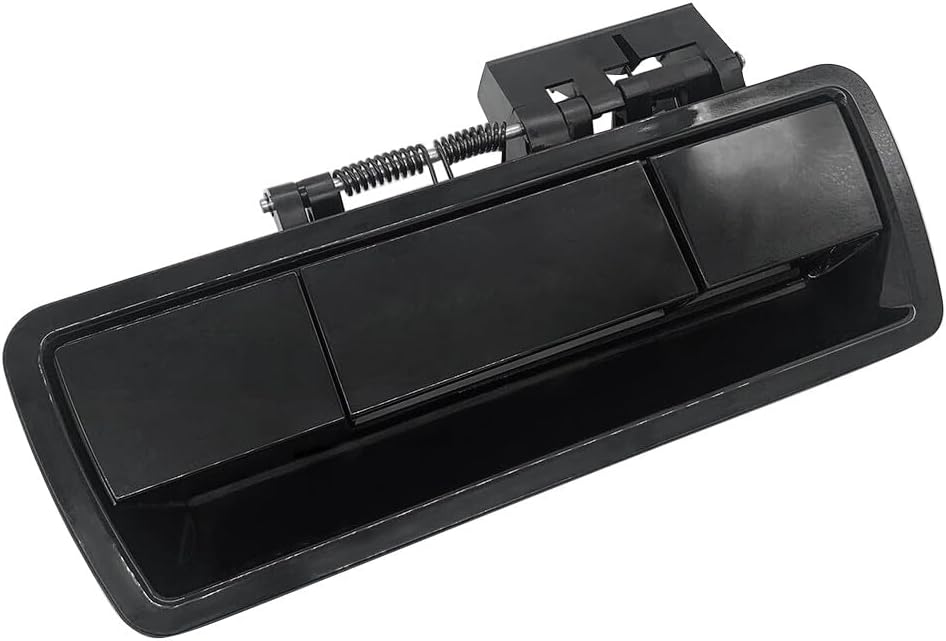ya 9 10.24 Rear Liftgate Outside Door Handle #90606-ZZ90E for 2004-2015 for Nissan Armada Black