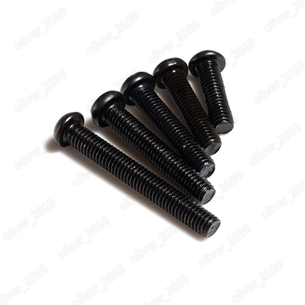 ya 16 10.20 baidi Black 304 Stainless Steel Phillips Cross Pan Head Screws Bolts M1.6 M2 M3 M4