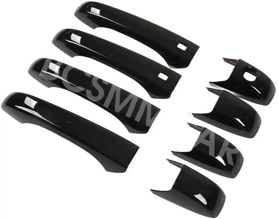 ya 10 9.16 baidi Fit for Jeep for Grand Cherokee 2011-2020 Exteriror Door Handle Covers Gloss Black