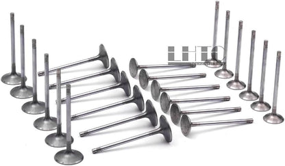 ya 10 9.16 baidi 24pcs Intake Valves for Mercedes-benz CLK350 C350 E350 GLK350 M272 3.5L