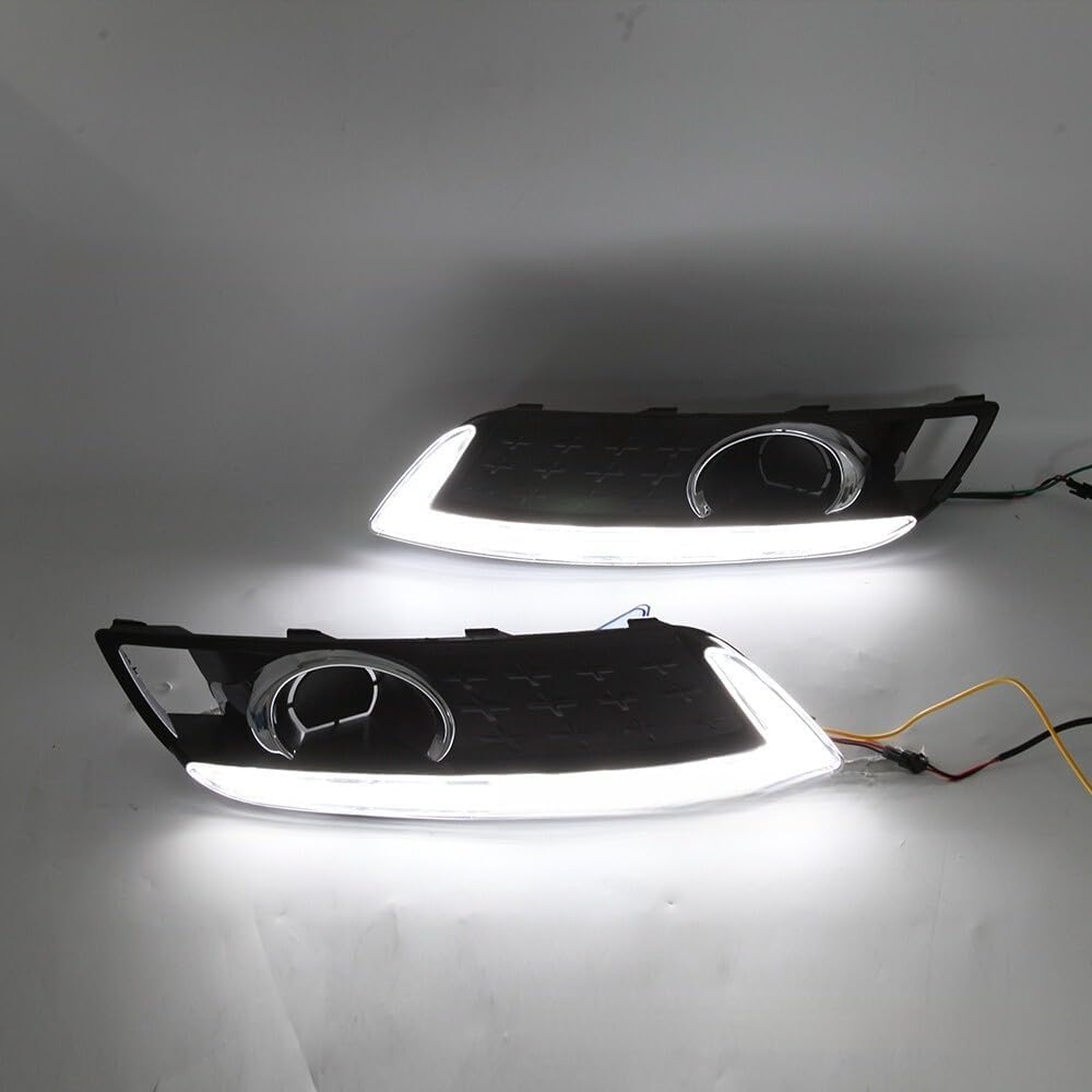 ya 10 9.16 zhengce LED front bumper fog lights suitable for modern Venue 2018-2022 daytime run