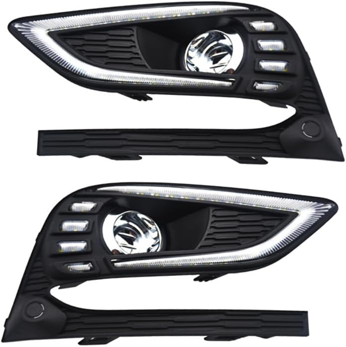 ya 9 10.24 Front Fog Light Assembly for Chevrolet for Cruze 2016-2018 LED Driving Lights Pair