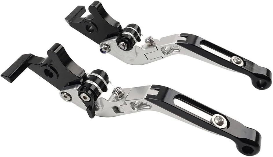 ya 10 9.16 zhengce Folding Extendable Brake Clutch Levers Fits Daytona 675 675 Street Triple R