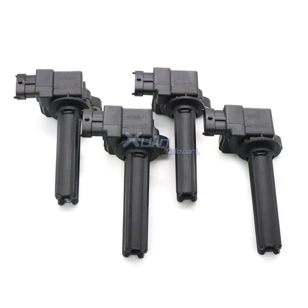 ya 4 8.24 baidi H6T60271 4X Ignition Coils for Opel for Saab 9-3 9-3X 2.0L Vauxhall 06-11 12787707