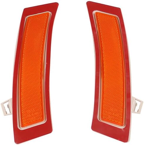 ya 6 8.14 1 Pair Front Bumper Marker Cover Reflector for BMW for X5 E70 35ix 35dx 50ix 2011-13