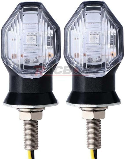 ya 14 9.20 zhengce LED Motorcycle for Mini Turn Signal Indicator Amber Blinker Light for Hond-1