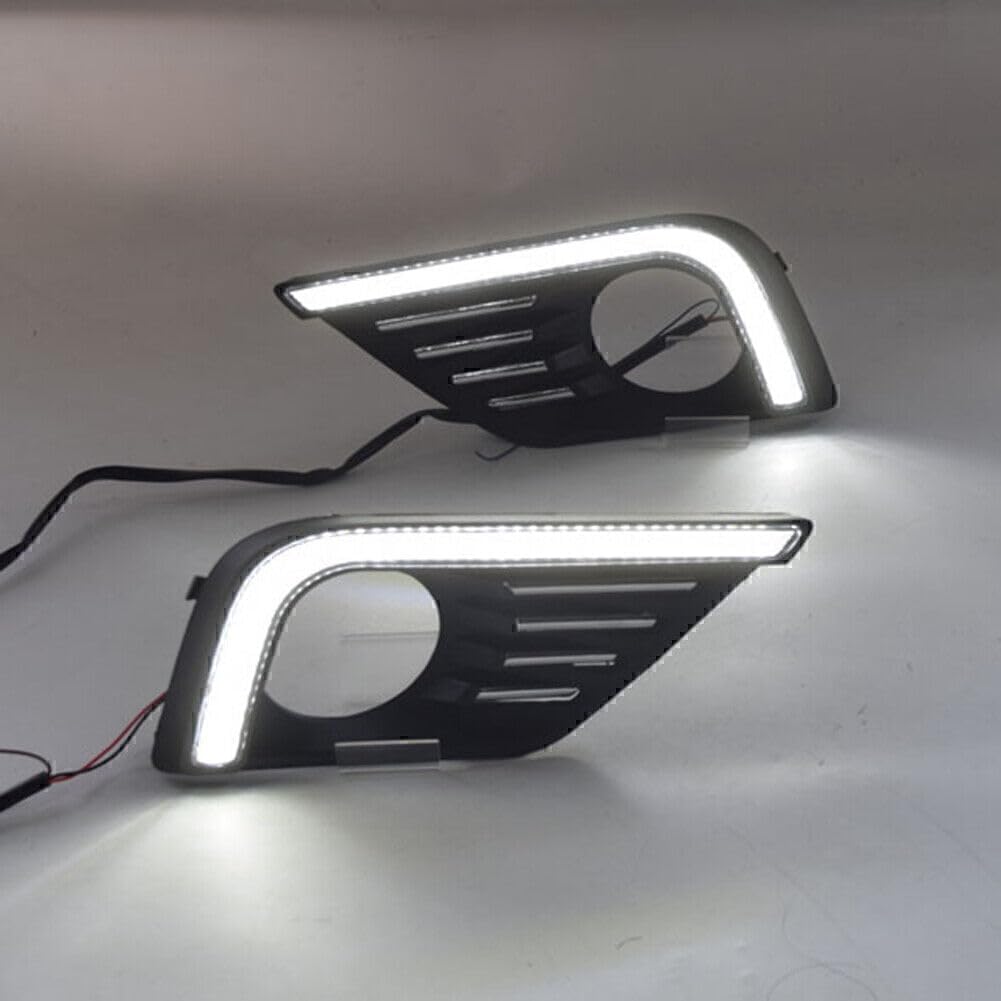ya 2 8.15 for 2016-2017 for Nissan Altima LED DRL Tagfahrlicht Nebel Tag Lampe W Turn