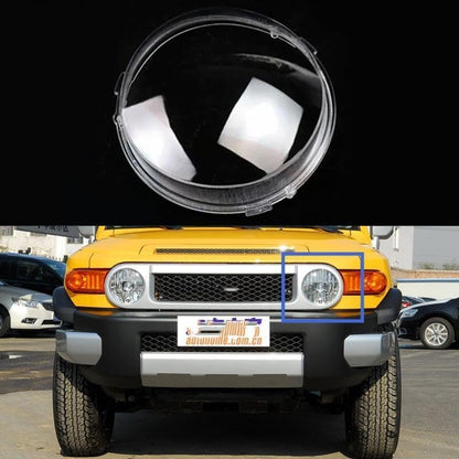ya 4 8.14 Transparent headlight lens housing protective cover left for Toyota FJ Cruiser 07-2021