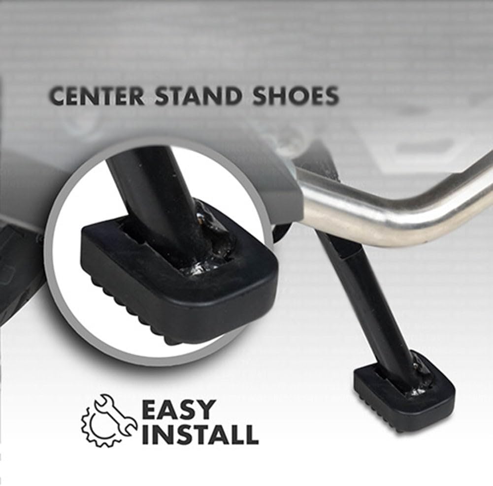 ya 6 8.14 Kickstand Support Pads for Motorcycles Enhanced Stability While Parked