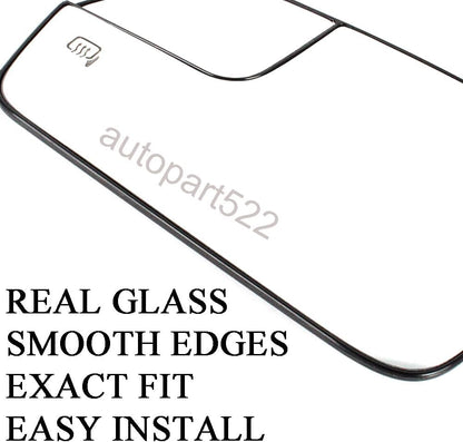 ya 2 8.15 for Lincoln MKZ 2013-2020 Left Side Heated Mirror Glass with Panel