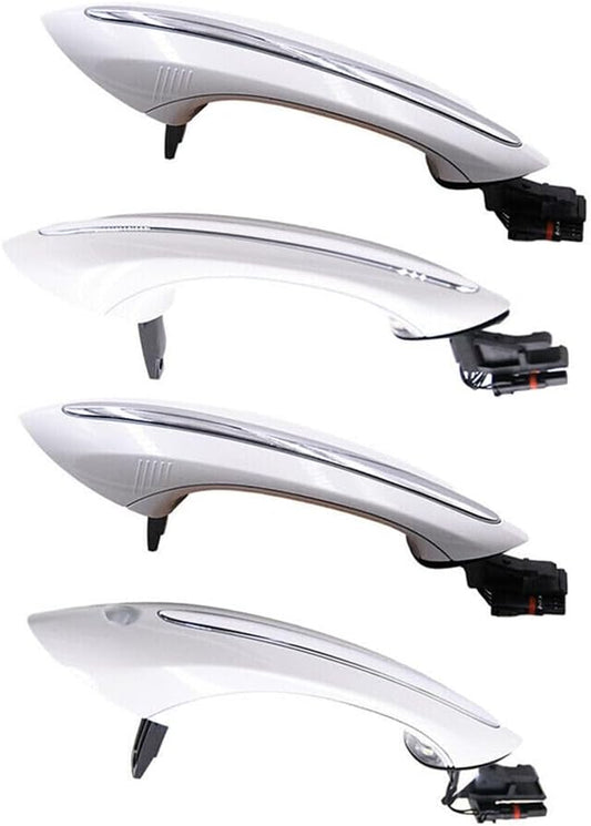 ya 2 8.15 4-Pack External Comfort Door Handle Set Fits for BMW F01 F10 F02 F06 F11 F18