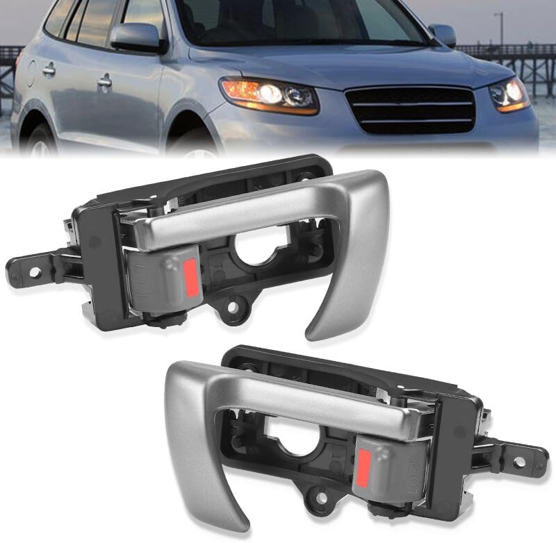 ya 5 8.10 for Hyundai Santa Fe Right Left Interior Inner Door Handle 07-12 82610-2B010-1D