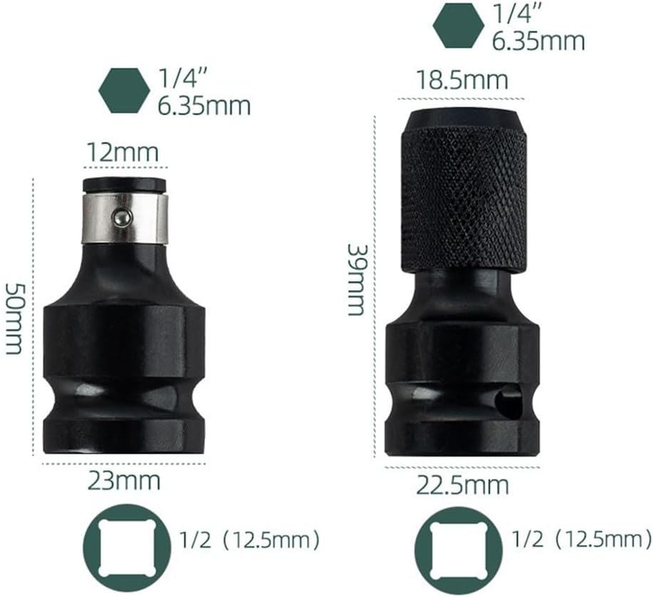 ya 14 9.20 baidi Compact and Reliable Hexagonal Bit Drill Adapter for Wrench Conversion-1