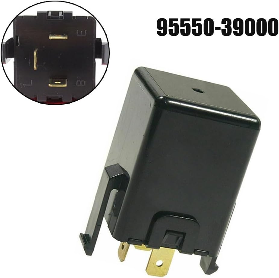 ya 13 9.15 baidi 95550-39000 Turn Signal Flasher Relay 9555039000 Fits For for Hyundai For for Kia Black