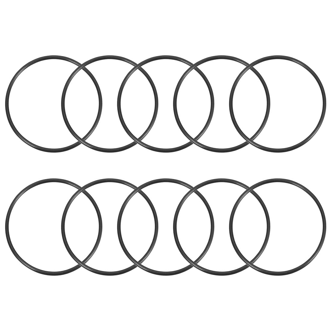 ya 13 9.15 baidi O-Rings Nitrile Rubber 55.2mmx60mmx2.4mm Seal Rings Sealing Gasket 10pc