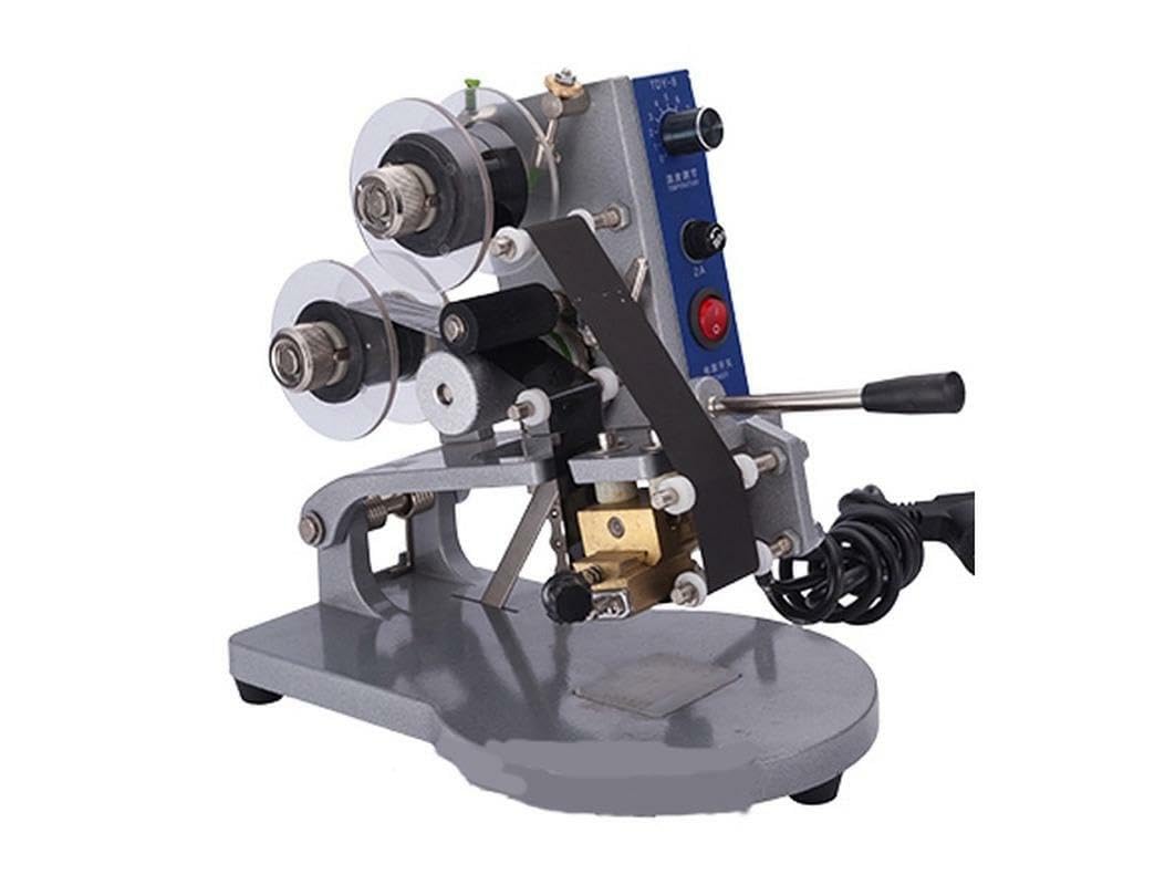 ya 16 10.20 baidi Manual Hot Foil Stamp Date Coder Label Printer Ribbon Coding Machine TDY-8