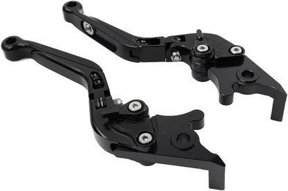 ya 5 8.10 Folding Extendable Brake Brake Clutch Levers Fit for Kawasaki 650R ER6F ER6N