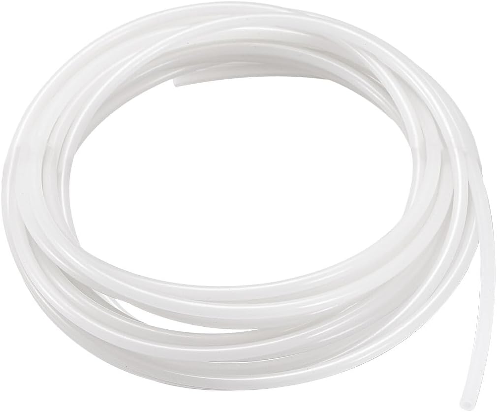 ya 14 9.20 baidi 4mm OD 2mm ID 5m Long PA12 Nylon Tube for Air Line Brake Fluid Transfer White-1