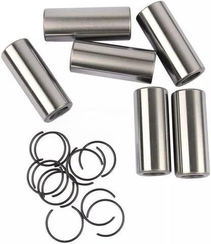 ya 4 8.14 6 Piece Engine Piston and Ring Kit for BMW 335i 640i X3-X6 435i 535i N55 11258619196