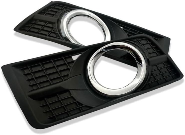 ya 2 8.15 A pair of front fog lamp protective covers with chrome border decoration suitable for 2010-2016 for Cadillac SRX