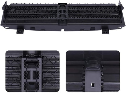 ya 2 8.15 1x Black Active Shutter Grille Assembly 68412008AC for Jeep Cherokee 2019-2021