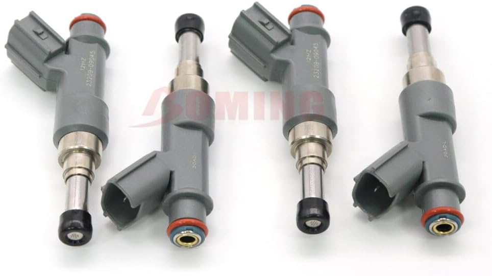 ya 5 8.24 baidi 4pcs 23250-75100 for Toyota Tacoma 2.7L for 4Runner 05-14 23209-79155 Fuel Injector