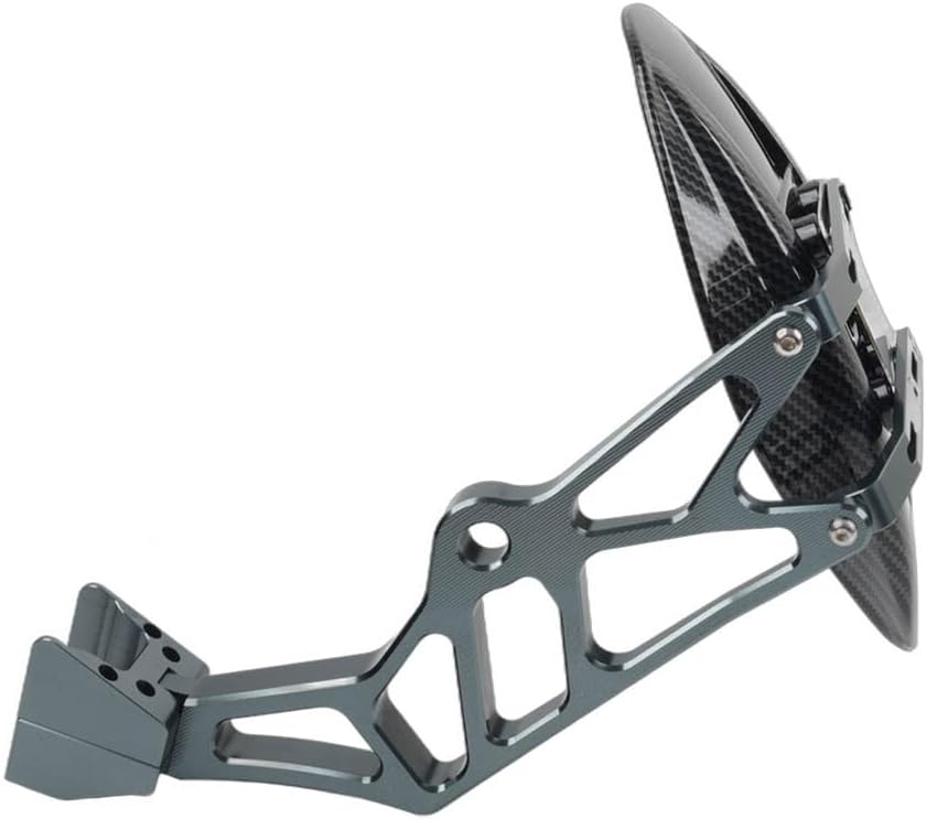 ya 14 9.20 zhengce Carbon Fiber Rear Splash Mudguard w/Bracket for Kawasaki Z1000/SX 2014-2020-1