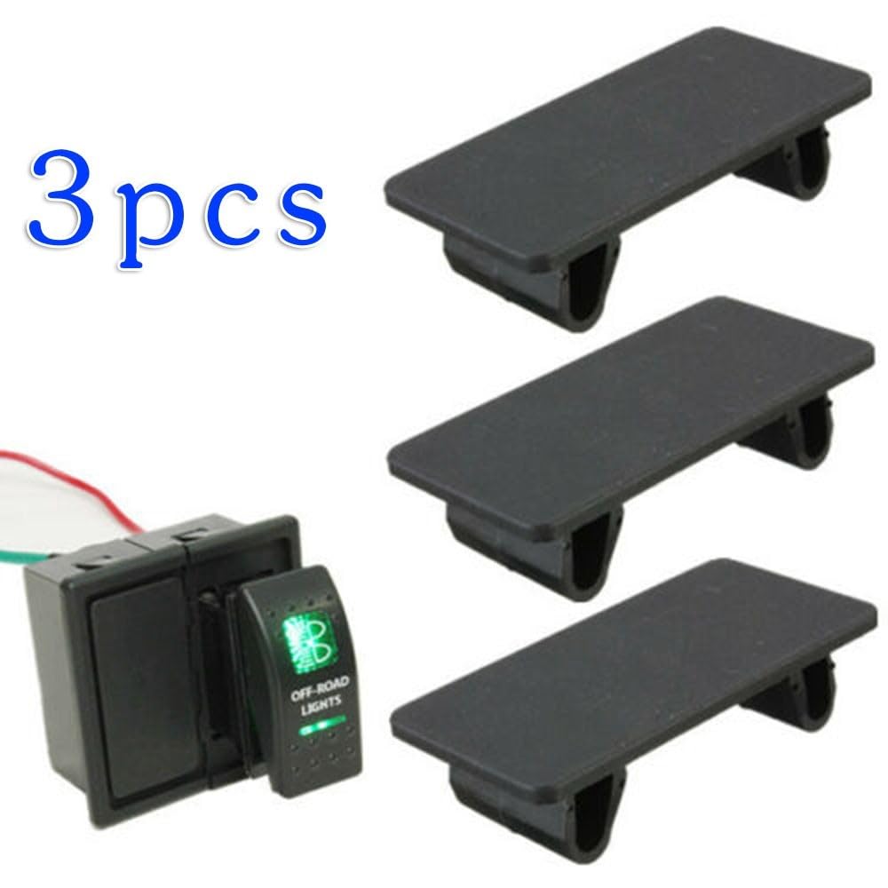 ya 23 10.7 baidi 3pcs Standard Rocker Switch Panel Holder Blanking Plate for ARB-Carling Narva
