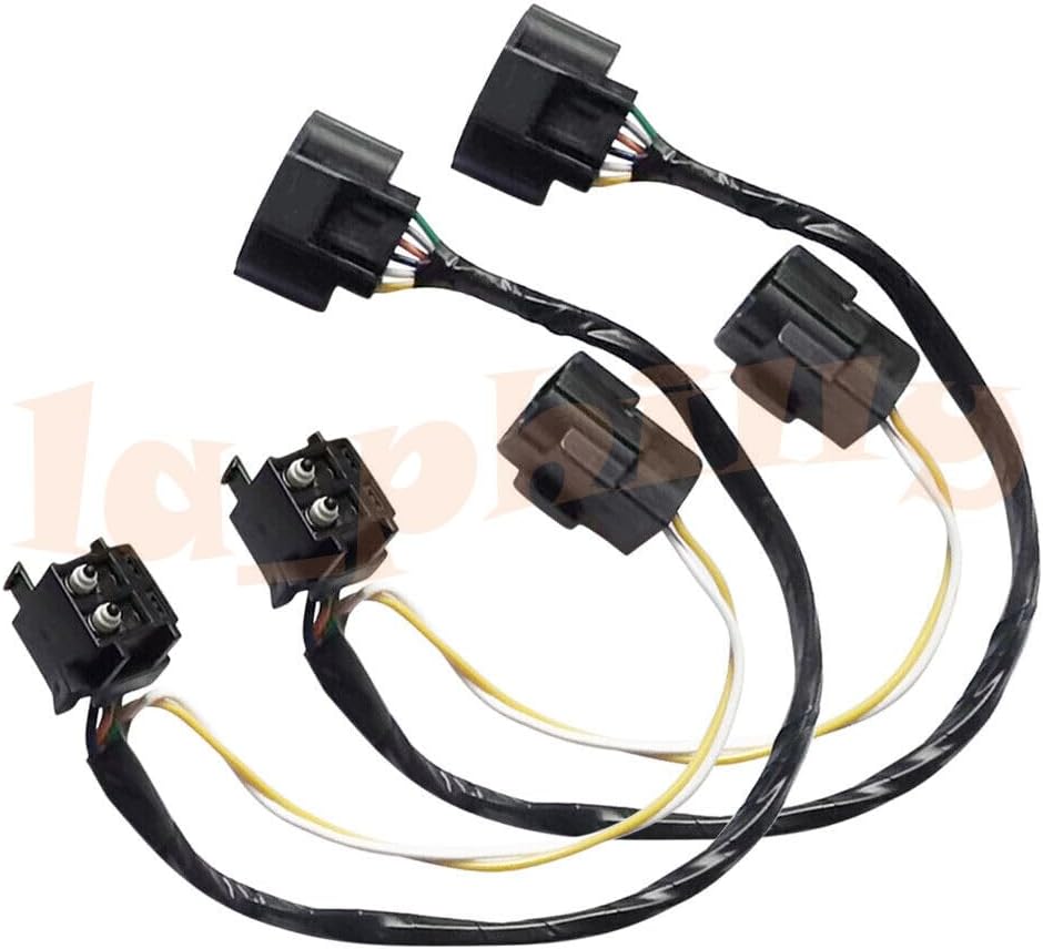 ya 9 10.24 1Pair Front Outside Door Handle Wire Harness Black for CTS 09-14 Left & Right