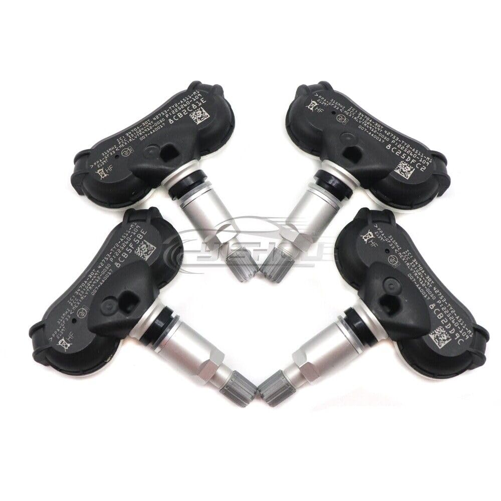 ya 2 8.15 Set of 4 tire Pressure Monitoring System sensors 315MHz Suitable for Acura TL ZDX RLX