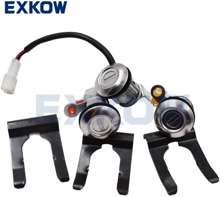 ya 11 9.14 baidiLock Cylinder & Key Set for Mitsubishi for Pajero II 1990-2004 V20 V30 V40 MR259766