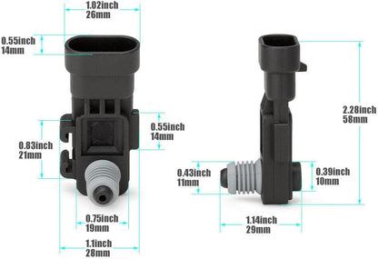 ya 4 8.8.2 for Chevrolet for Buick for Cadillac for GMC Hummer for Isuzu 16238399 Fuel Tank Pressure Sensor