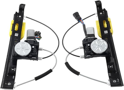 ya 2 8.15 Power Window Regulator Assembly for Jaguar XF X XFR-S 2009-2015 Black pair