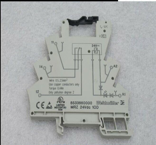 ya 16 10.20 baidi 1pcs Weidmuller Relay MRZ 24Vdc 1CO #W7-
