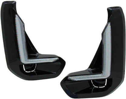 ya 2 8.15 LED Daytime Running Light w/Turn Signal Lamp for Toyota Hilux Revo 2020-21 Pair