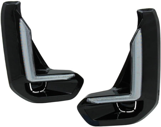ya 2 8.15 LED Daytime Running Light w/Turn Signal Lamp for Toyota Hilux Revo 2020-21 Pair