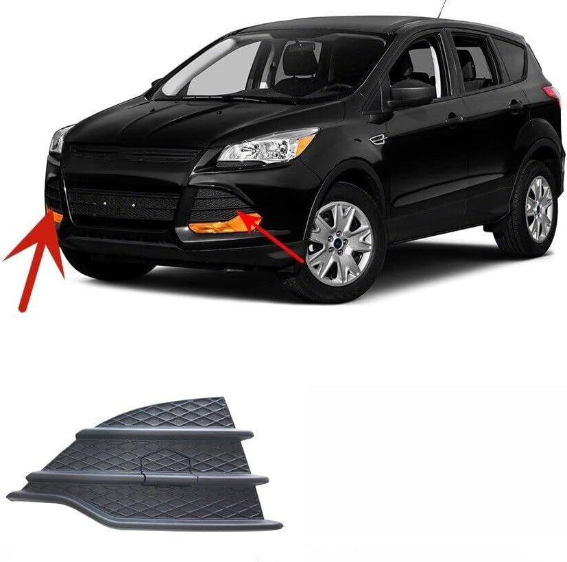 ya 2 8.15 Suitable for 13-16 Ford Escape right front bumper fog light cover insertion decoration black