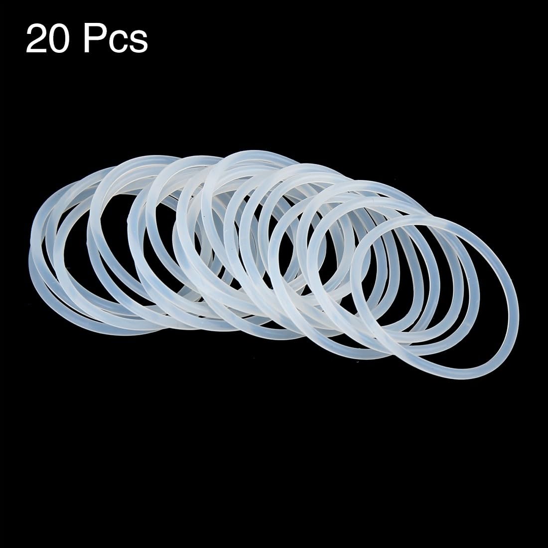 ya 13 9.15 baidi 20PC Silicone O-Rings, 31.6mm OD, 28mm ID, 1.8mm Width, Seal Gasket White