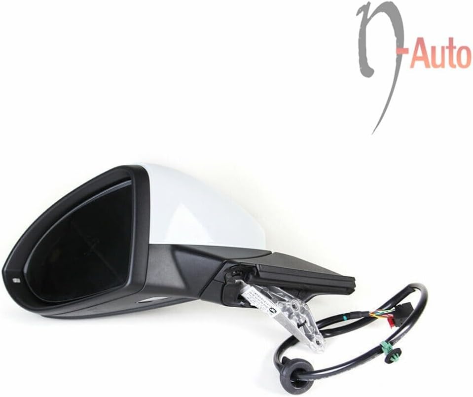 ya 11 9.14 baidiLeft Side Rearview Mirror Assembly With Fold/Heated Fit for Golf GTI 5G1857507CL