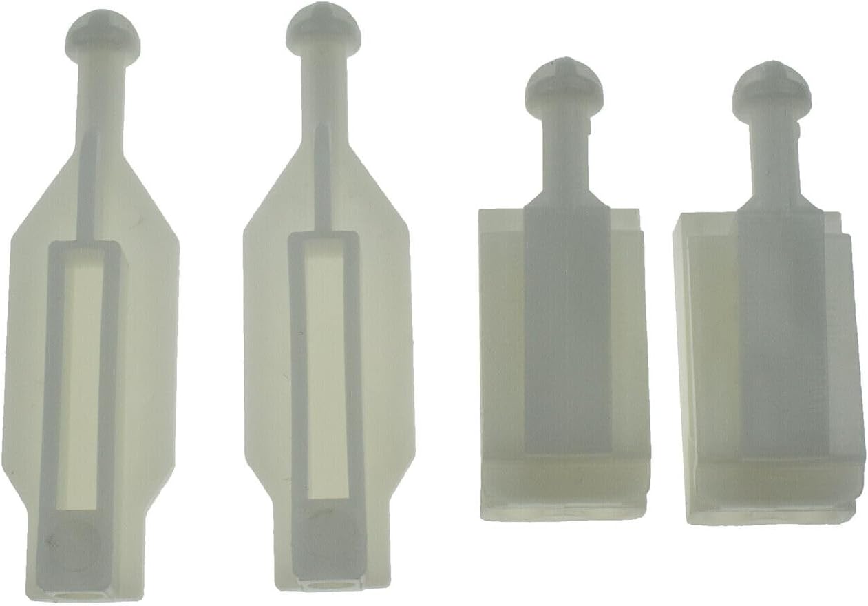 ya 4 8.10 4-Pack Headlight Adjuster Repair Kit for BMW E39 5 Series 2000-2003 612002792