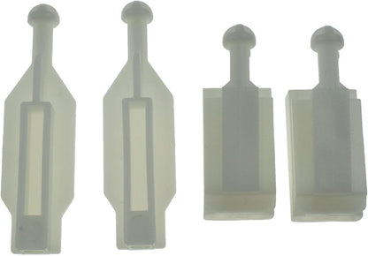 ya 4 8.10 4-Pack Headlight Adjuster Repair Kit for BMW E39 5 Series 2000-2003 612002792