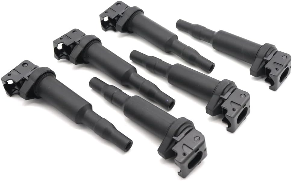 ya 4 8.24 baidi 12137594937 New 6-piece straight point coil pack for BMW E90 E92 128i 328i CN