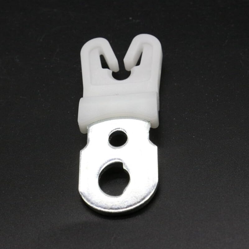 ya 11 9.14 baidi5-Pack Front Passenger White Door Lever Lock Pawl Hardware for Ford YL3Z1521970AB-