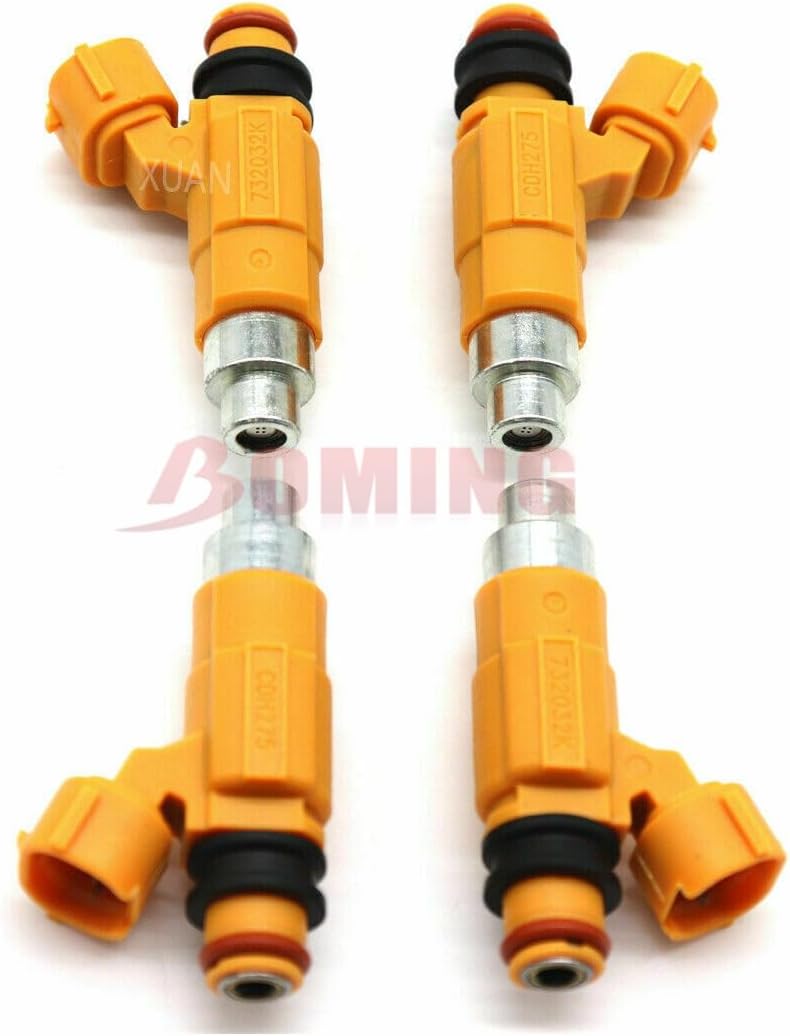 ya 10 9.16 baidi Set (4) New Fuel Injectors 63P-13761-00-00 for Yamaha F150 Outboard 2004-2013