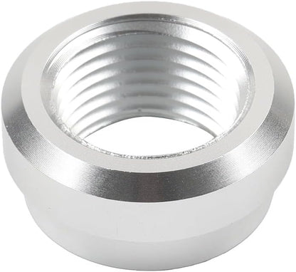 ya 11 9.14 baidi1Pcs 3/8NPT Silver Aluminum Weld On/In Flange Fuel Fitting Bung Female Thread